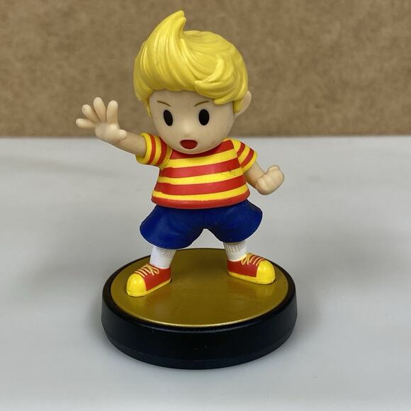 Nintendo Amiibo Lucas Character Figure Super Smash Bros Toy - Picture 1 of 3